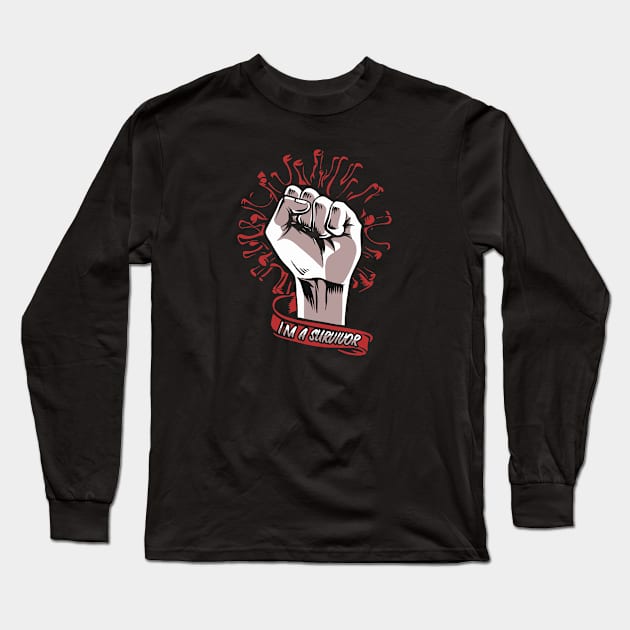 i'm a survivor Long Sleeve T-Shirt by Marioma